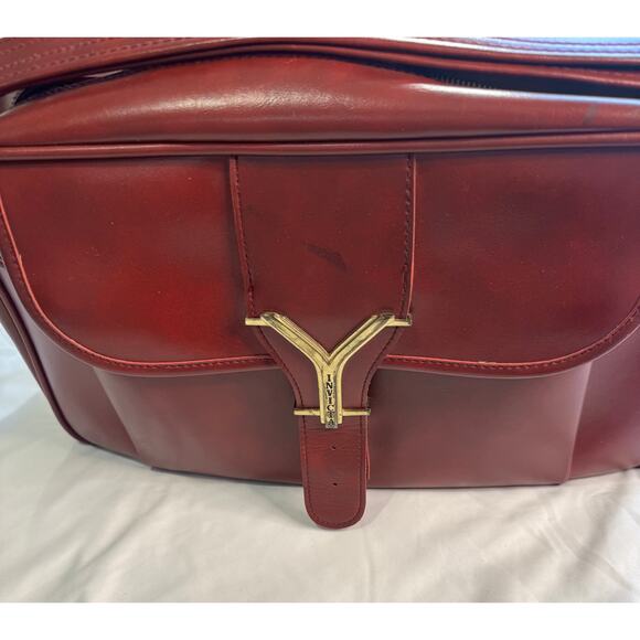 VINTAGE INVICTA DUFFLE BAG CARRY-ON LUGGAGE - Picture 10 of 11